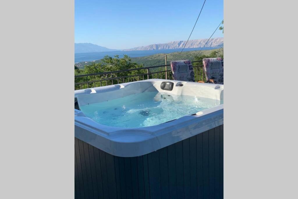 Villa Nona Tamara With Astonishing Sea & Mountains View Bribir  Eksteriør bilde